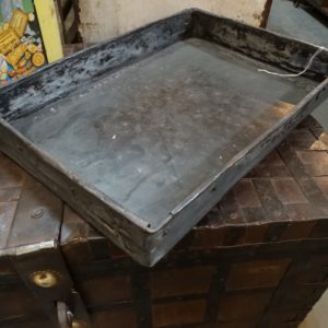 tray iron rectangular tray