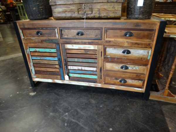 Cabinet Sideboard with Shutter Doors and Drawers