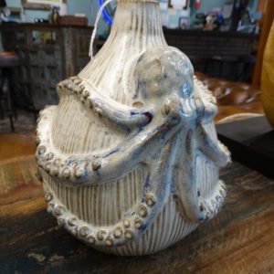 vase ceramic ivory octopus vase