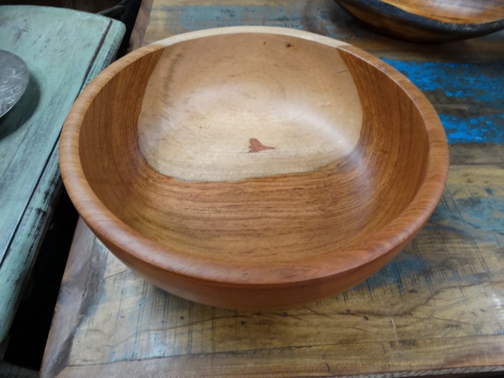bowl costa rican wooden salad bowl