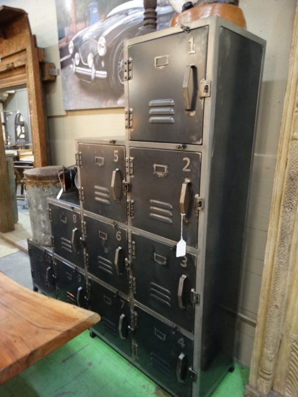 cabinet metal locker cabinet with ten doors