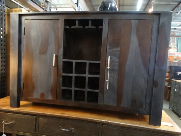 console tv wine rack sideboard cabinet