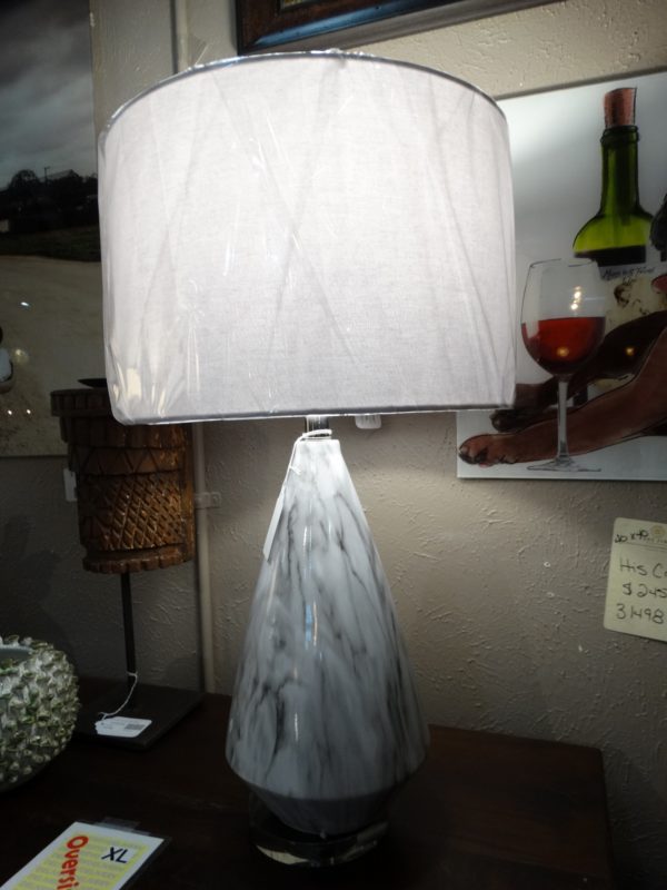 Lamp Marblized Table Lamp