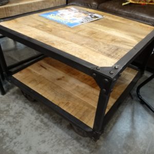 Table Coffee Table Square Double Decker