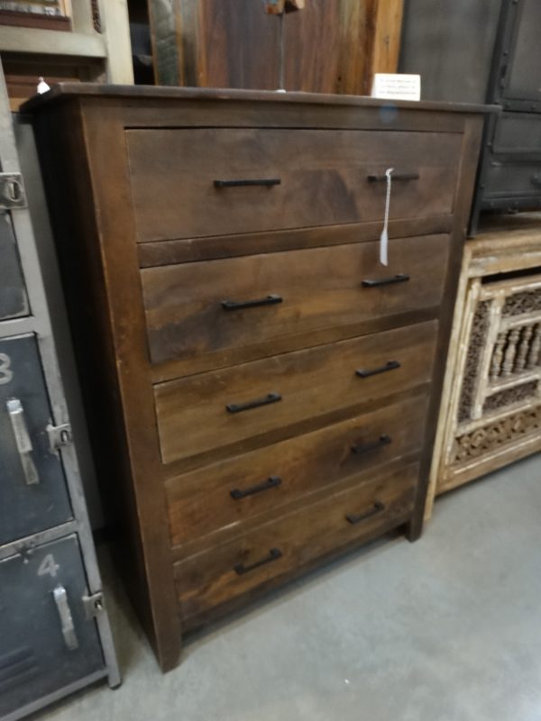 Chest of Drawers Brown Wooden Chest of Drawers Dresser