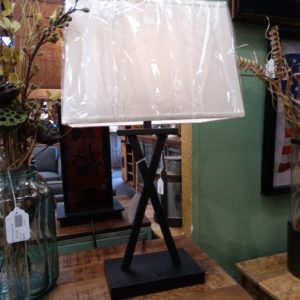 Lamp X Base Iron Table Lamp