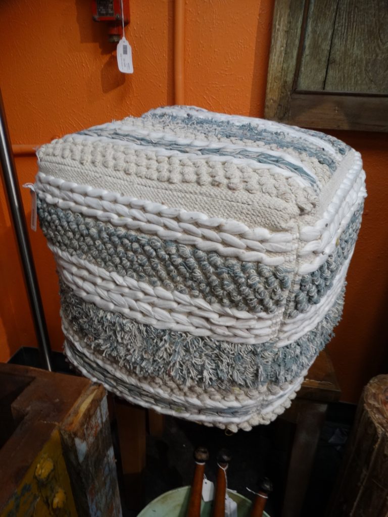 Ottoman Cube Ottoman Textured Ottoman