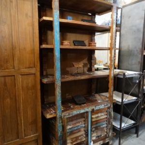 Shelf Tall Shelf with Lower Cabinet