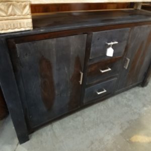 Sideboard Sheesham Dark Wood Sideboard Cabinet