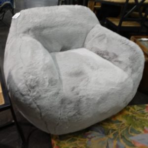 Arm Chair Cush Soft Cloud Arm Chair Gray