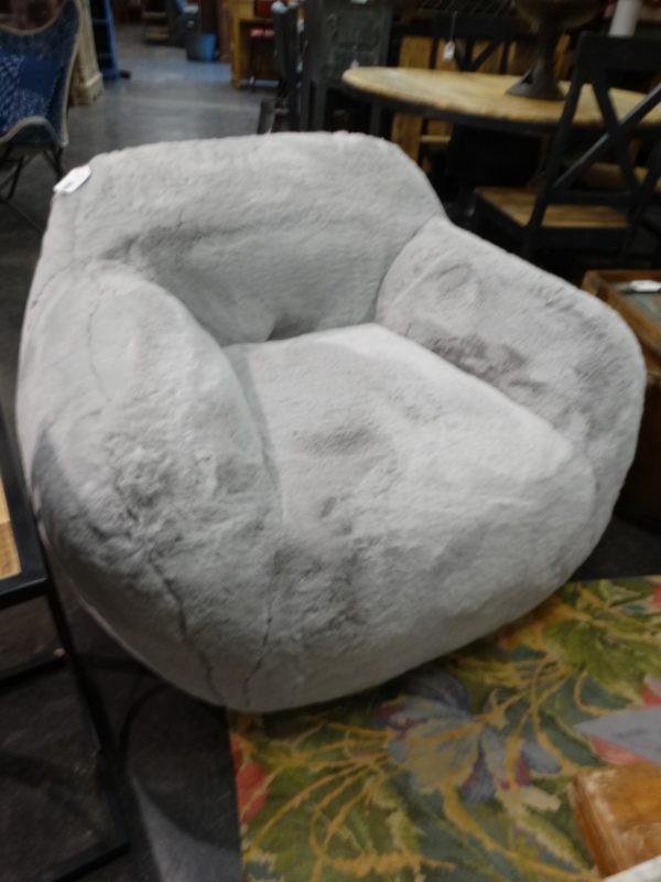 Arm Chair Cush Soft Cloud Arm Chair Gray