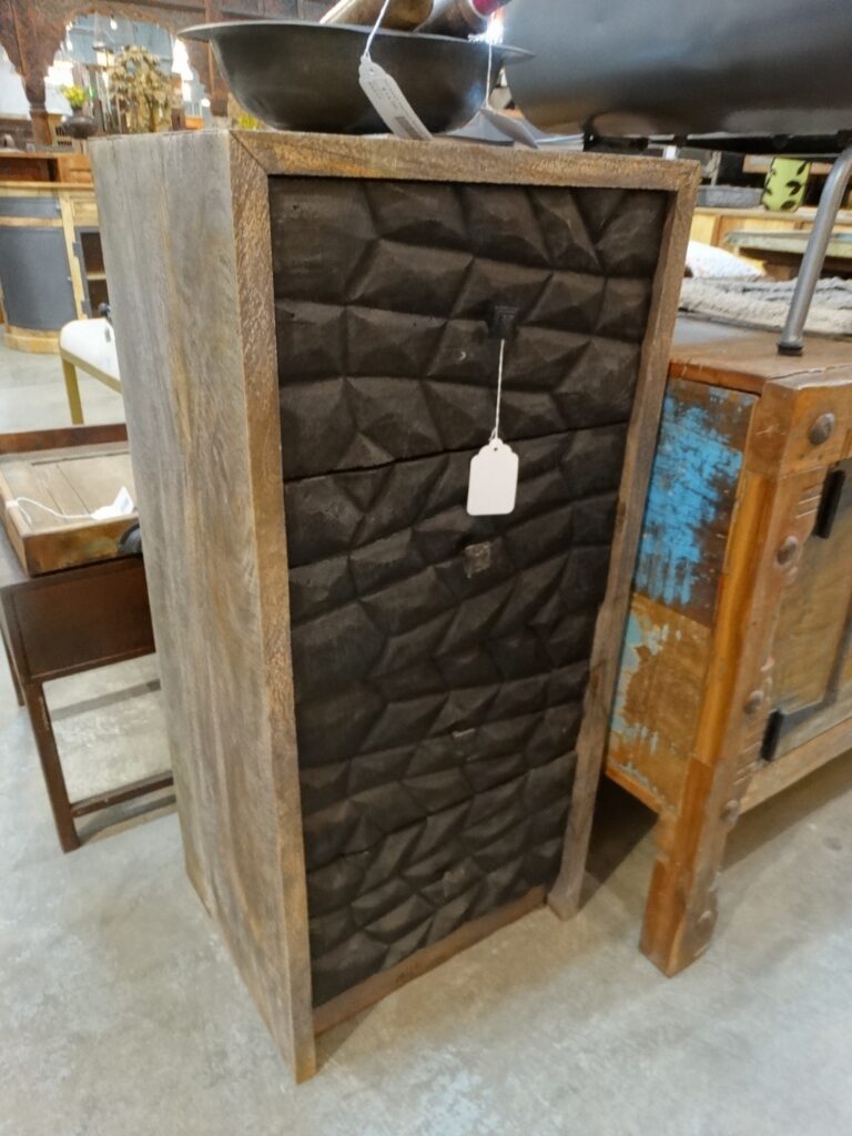 Dresser Chest of Drawers Dresser Dark Carved Wood