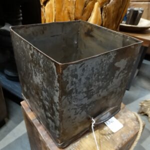 Bin Square Metal Bin Bucket