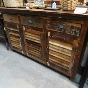 Sideboard Cabinet with Shutter Doors and Drawers