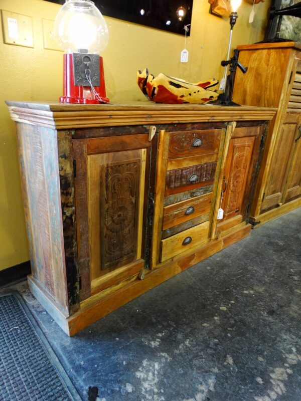 Sideboard Reclaimed Sideboard Cabinet with Drawers