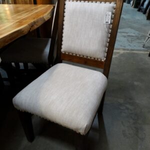 Chair Upholstered Dining Chair Square Back