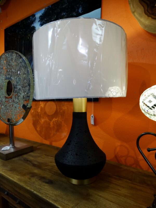 Lamp Black and Gold Table Lamp