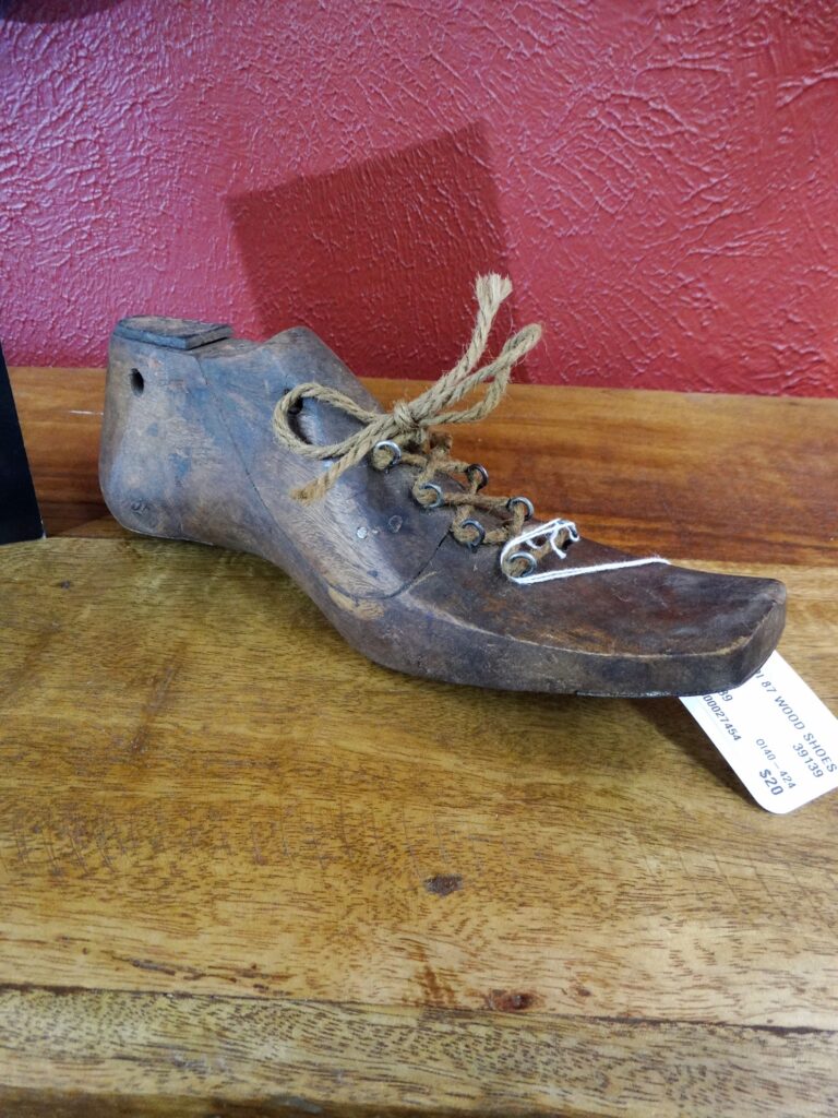 Shoe Wooden Shoe Form Adult Laces