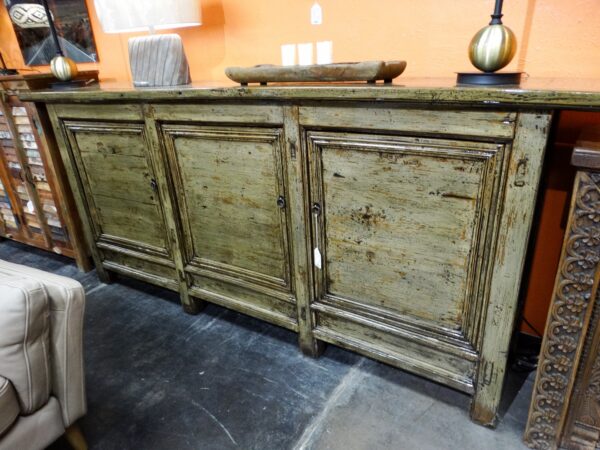 Sideboard Khaki Green Lacquered Sideboard