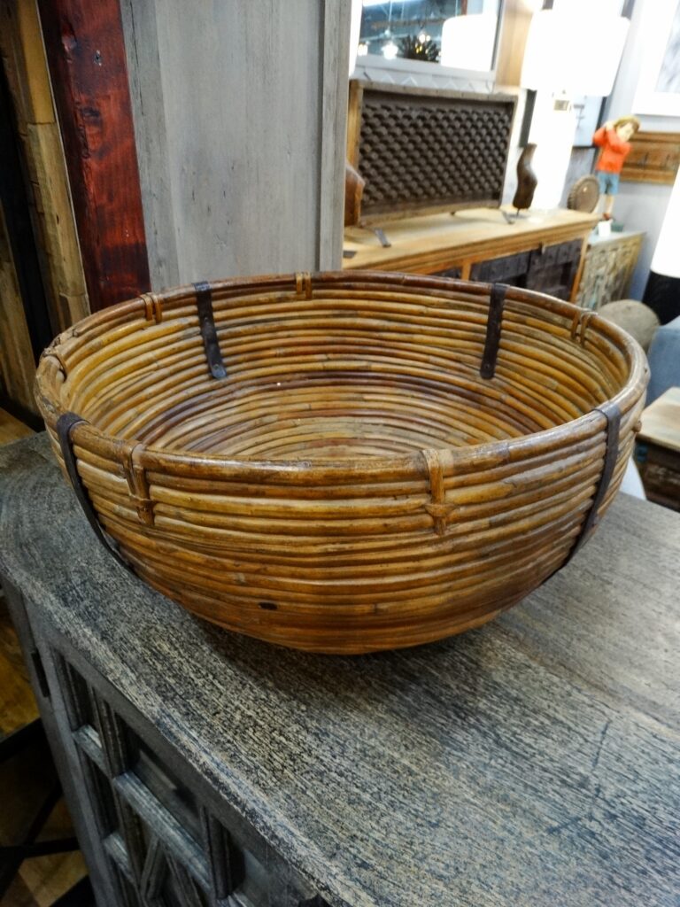 Basket Woven Twig Basket Large
