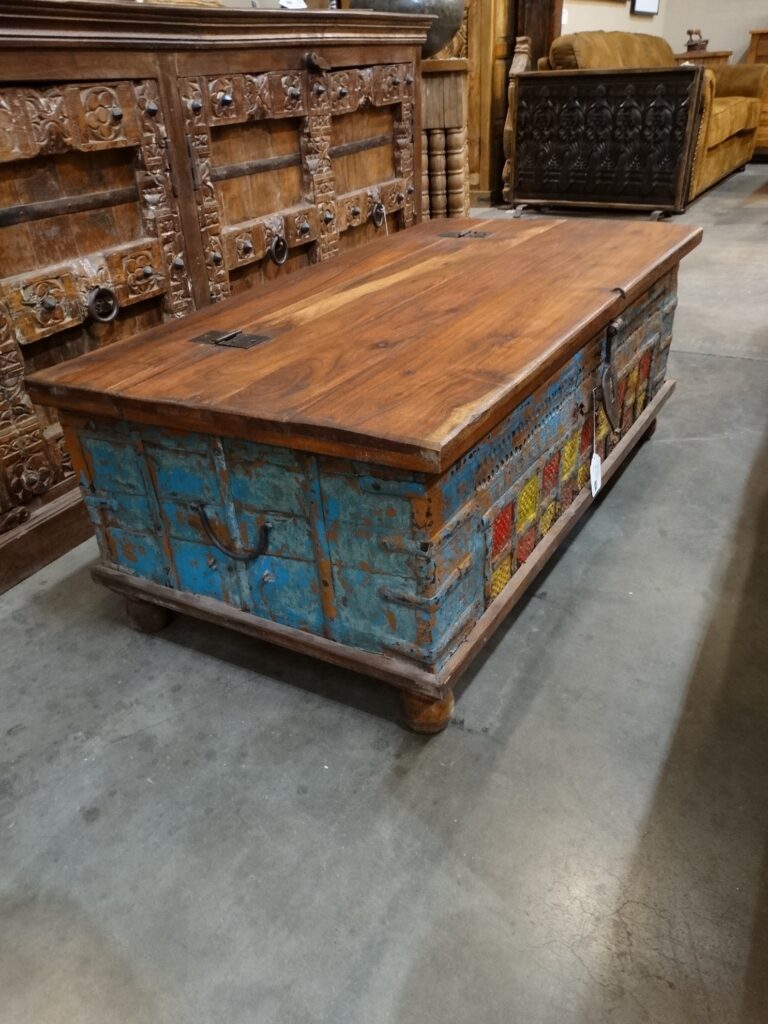 Trunk Colorful Trunk Coffee Table