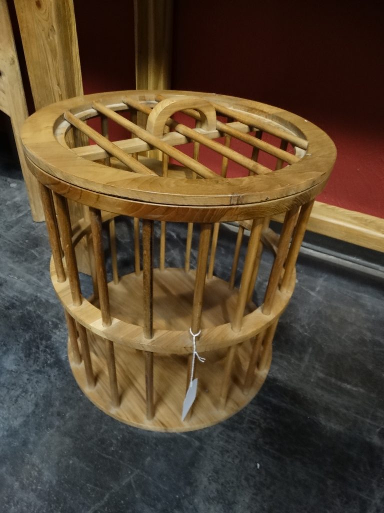 Basket Dowel Basket with Lid