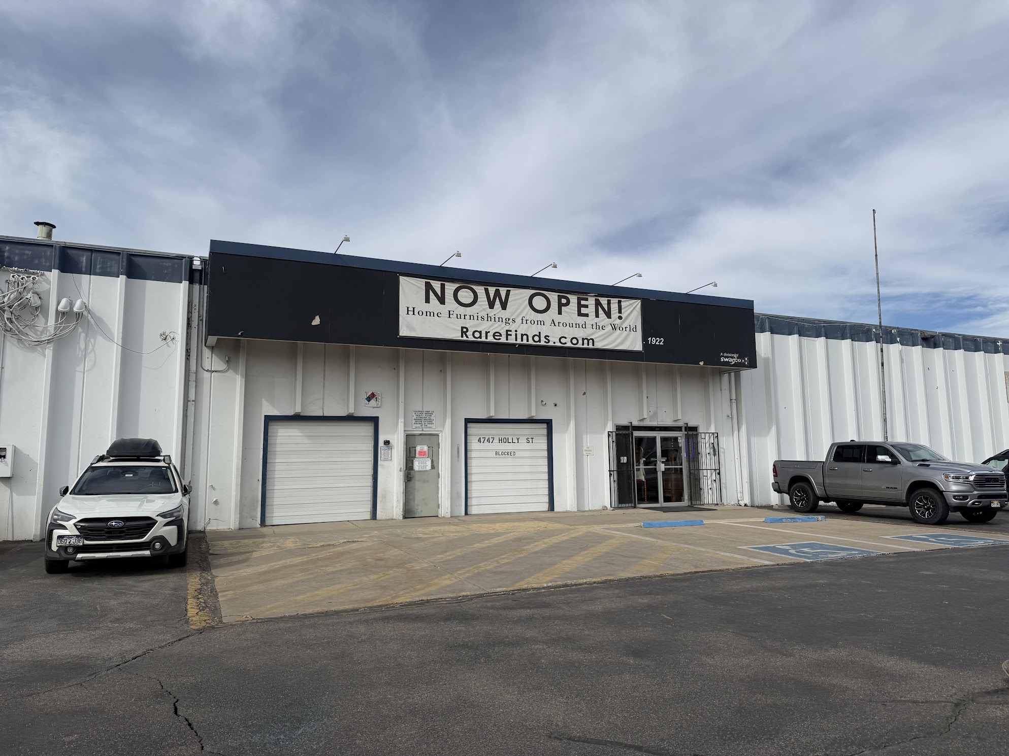 Rare Finds Warehouse at Holly Street